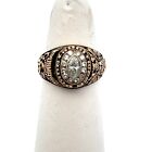 Vintage 14K Gold 1982 WEST POINT SWEETHEART DIAMOND ENGAGEMENT RING - Size 5.25
