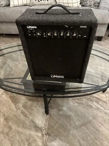 MATRIX MA 40R Guitar Mic Amplifier 50 WATT Black Wall Plug-In TESTED WORKS - Picture 1 of 12