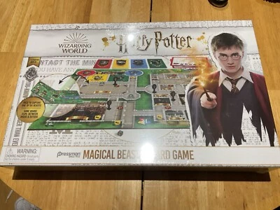 Harry Potter MAGICAL BEASTS BOARD GAME 2-4 players Unused Pressman 2019 - Image 1 of 2