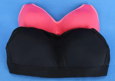 Brooks Danskin Wireless Lined Sport Bra Bundle Lot Size 36C #H8292 - Image 1 of 4