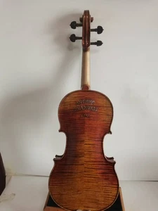 Master 4/4 violin Stradi 1716 model Flamed maple back spruce top hand Made 3396 - Picture 1 of 7