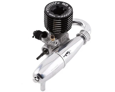 FX K303 DLC Off-Road 3-Port Buggy Engine Combo w/2169 Pipe + Adam Drake Break-In - Image 1 of 4