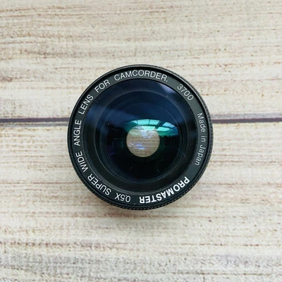 PROMASTER 3700 0.5X Super Wide-Angle Lens For Camcorder 3700 Japan - Image 1 of 4