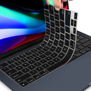 Funda de teclado CaseBuy para MacBook Pro 2025 2024 2023 14/16 pulgadas, negra - Imagen 1 de 7
