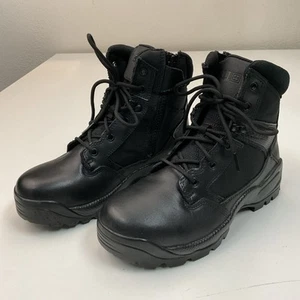 5.11 Tactical Men's ATAC 2.0 6" Sidezip Boots 12394 - Black US 9 W - Picture 1 of 7