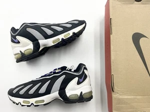 Nike Air Max Dark Concord 1996 de colección negro metálico plateado talla 9,5 zapato para hombre original - Imagen 1 de 10