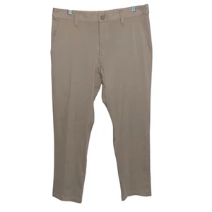 Rhone Pants Mens 31X28 Tan Polyester Performance Chino Golfing Outdoor Pockets - Picture 1 of 13