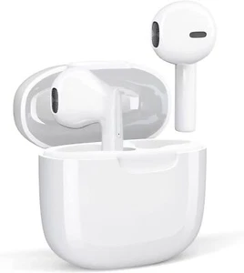Audifonos Inalambricos Bluetooth 5.3 Auriculares Para iPhone y Samsung [Blanco] - Zdjęcie 1 z 7