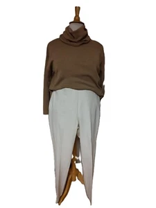NWT Chico's So Slimming Juliet Straight-Leg Pants Size 3R-16R Natural Cream - Picture 1 of 2