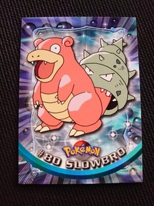 Pokemon - Topps 1999 - #80 Slowbro - Non Holo - Blue Logo - WTP Drowzee