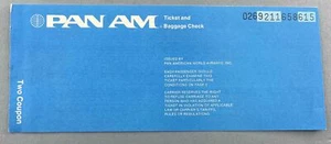 PAN AM VINTAGE USED AIRLINE TICKET LONDON - SAN FRANCISCO 1981 PAA PA - Picture 1 of 4