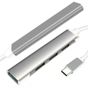 USB-C Type C to USB 3.0 Hub Adapter For Laptop PC Mac MacBook Pro Android Phone - Imagen 1 de 5