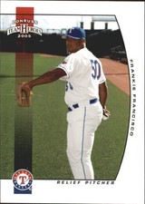 2005 (RANGERS) Donruss Team Heroes #314 Frankie Francisco