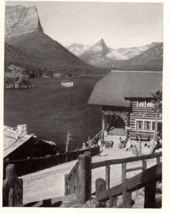 Vintage Ad Print 1932 Great Northern Glacier Park Colorado Horse Thief Trail ad - Bild 1 von 3