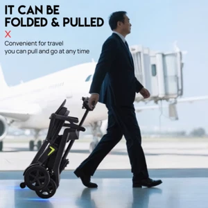 16KG Portable Electric Mobility Scooter Lithium Motorised Folding w/ Basket🛵 - Picture 1 of 16