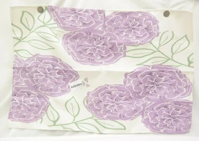Purple Floral Pattern Heavy Poly Rug 24 x 36 Area Rug by E by Design  TF - Image 1 of 4