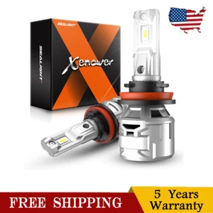 X5 H11 LED Headlight Bulb Conversion Kit High Beam 6000K White Bright - Picture 1 of 9