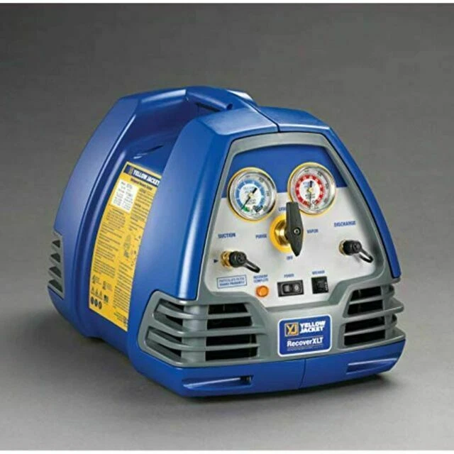 YELLOW JACKET 95760 1/2 HP 115V Refrigerant Recovery Machine