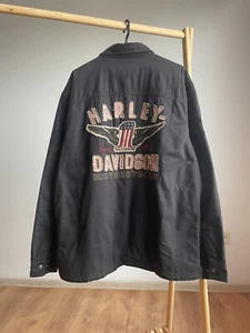 Harley Davidson #1 Genuine Classics Padded Overshirt Size XL - Picture 1 of 11