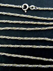 Bardzo długi 107cm i delikatny łańcuszek ze sznurkiem-925 / srebro-srebro-srebro-10,7gr.-D=2mm