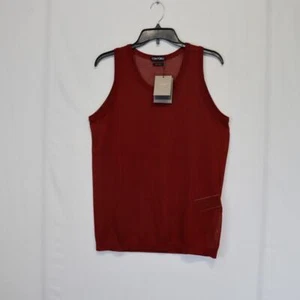 Tom Ford Canotta Top Tank in Red BNWT 48 IT R / 38 US R - Picture 1 of 15