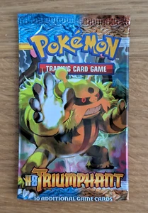 HGSS - Triumphant ~ Booster (No Cards) Pack Wrapper ~ Electivire Artwork!! - Picture 1 of 2
