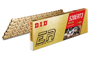 DID 520 ERT3 Exclusive Racing Gold Chain 120 Links Motocross Moto X / Enduro - Picture 1 of 3