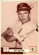 1963 Tulsa Oilers Pepsi #11 Roy Majtyka Buffalo New York NY - NM Baseball Card