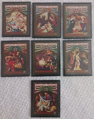 GUINEA ECUATORIAL / LIECHTENSTEIN / ALEMANIA - LOTE DE SELLOS DE NAVIDAD #500 Foto 1 de 3