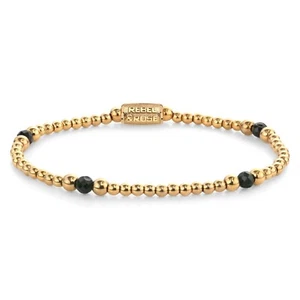 REBEL & ROSE Joyería Mujer Pulsera Touch of Green Glam Rocks 4 mm RR-40155-G - Imagen 1 de 2
