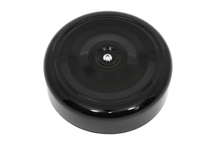 Black Round Bobbed Style 7 inch Air Cleaner Cover fits Harley Davidson - Picture 1 of 4