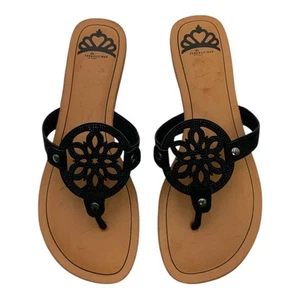 Fergalicious by Fergie Tamra Sandal Black US Women's 6M - Picture 1 of 7