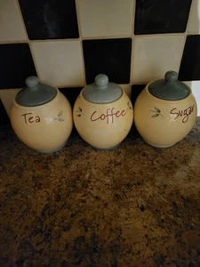 kitchen jar storage sets vintage - Picture 1 of 1
