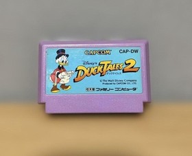 DuckTales 2 Disney Nintendo Famicom FC NES Versione Giappone Capcom Videogioco USATO