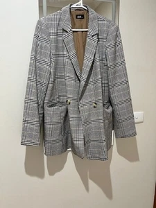 Dotti Women’s Plaid Long Sleeve Polyester Jacket, Size 14 - Picture 1 of 5
