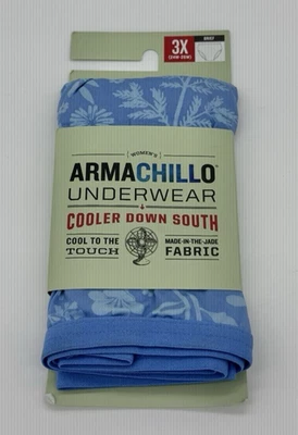 Duluth Women's Plus Armachillo Printed Cooling Briefs Size 3X NEW - Image 1 of 4