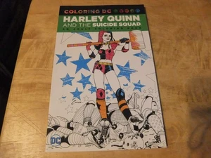 2016 Batman Harley Quinn Suicide Squad DC Adult Coloring Book PB DC Comics New - Picture 1 of 6