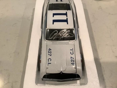 AJ FOYT AUTOGRAPHED 1968 URL DON WAGNER FORD TORINO COBRA  DIECAST W/COA & CARD - Image 1 of 4