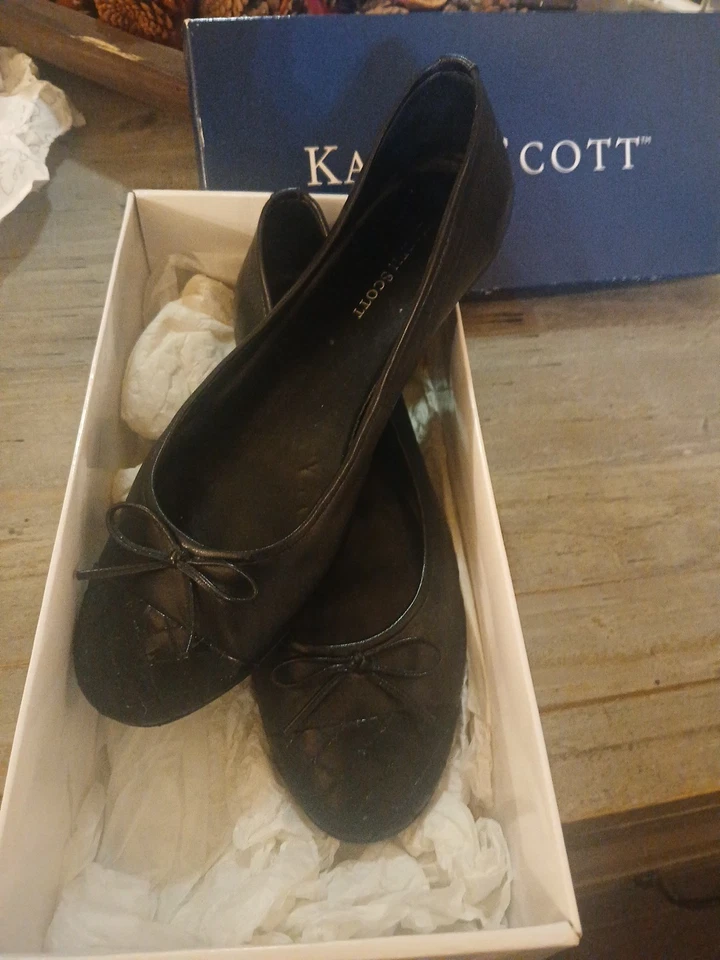 Zapatos planos para mujer Karen Scott negros Rylee talla 7,5 Foto 1 de 3