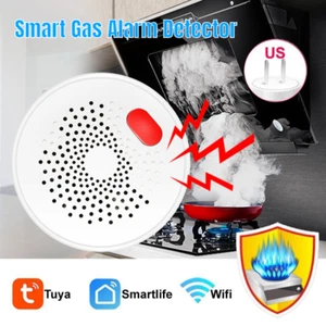 Tuya WiFi Smart Gas Alarm Detektor Wireless LPG GAS Lecksensor APP Alarm USA - Bild 1 von 16