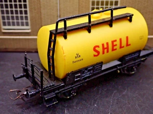 HO Gauge Danish Outline Shell Tanker ZE 000 000 (L741) - Picture 1 of 14