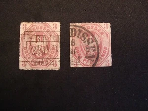 deutsche Staaten Preussen gebraucht 14 14a - Bild 1 von 8