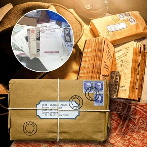 1pc The Holy Grail Diary - Indiana Jones Fan Made Prop Replica Gift - Picture 1 of 6