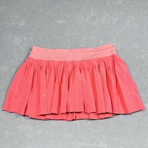 Lululemon Pleat To Street Skirt II Grapefruit Orange Size 8 Tennis Golf Skort - Picture 1 of 13