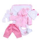Pink Reborn Baby Girl Doll Clothes 20-23