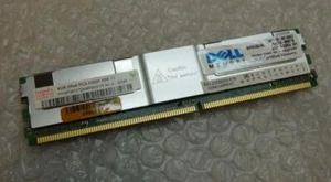 4GB Dell SNP9F035C/4G PC2-5300F 667MHz DDR2 2Rx4 FBDIMM ECC Server Memory RAM - Picture 1 of 3