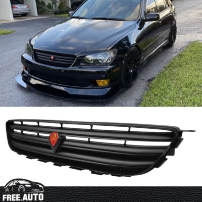 For 01-05 Lexus IS300 IS200 4Dr Altezza Style Front Bumper Hood Upper Grille ABS - Image 1 of 4