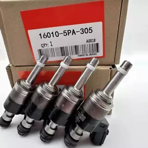 4PCS GENUINE OEM FUEL INJECTORS 16010-5PA-305 FOR ACCORD CR-V CIVIC 1.5L TURBO - Picture 1 of 10