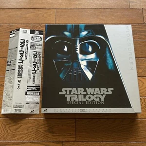 STAR WARS TRILOGY Collectors Box George Lucas Japan Laserdisc LD w/Obi - Picture 1 of 12