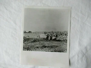 IH International Harvester scraper real PHOTO 8x10" - Picture 1 of 2